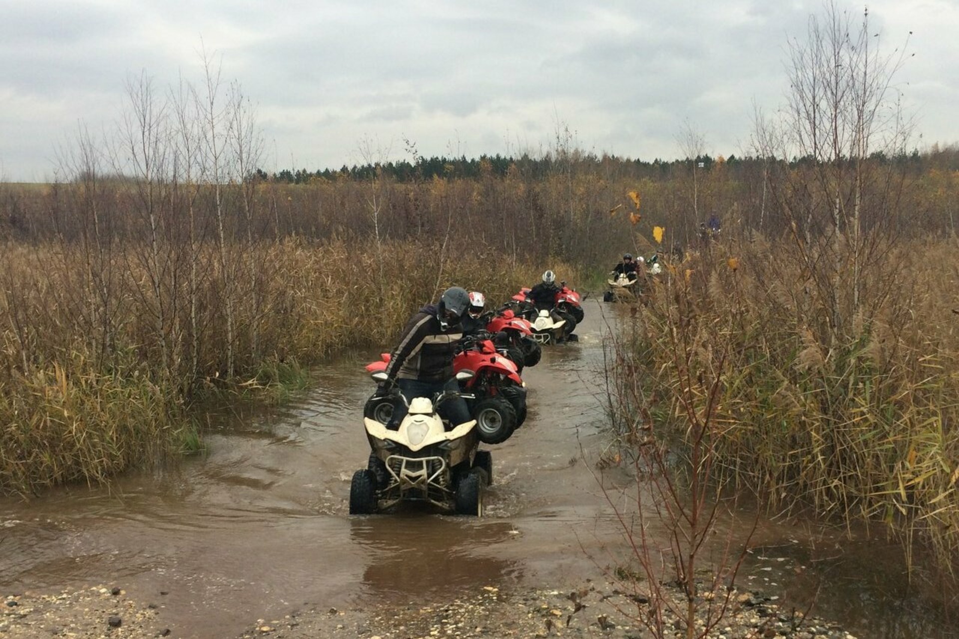 Quad fahren: Leipziger Seenlandschaft